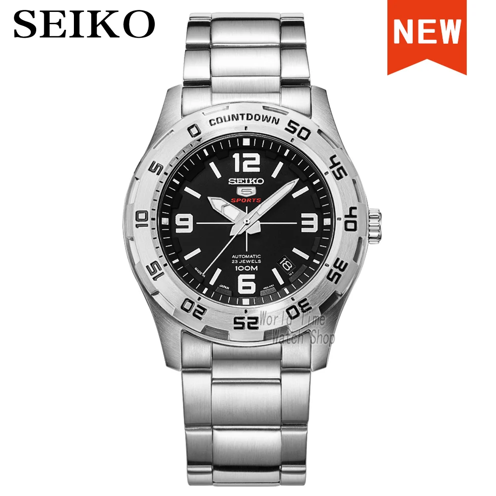 Seiko часы мужские 5 автоматические лучший бренд класса люкс водонепроницаемый
