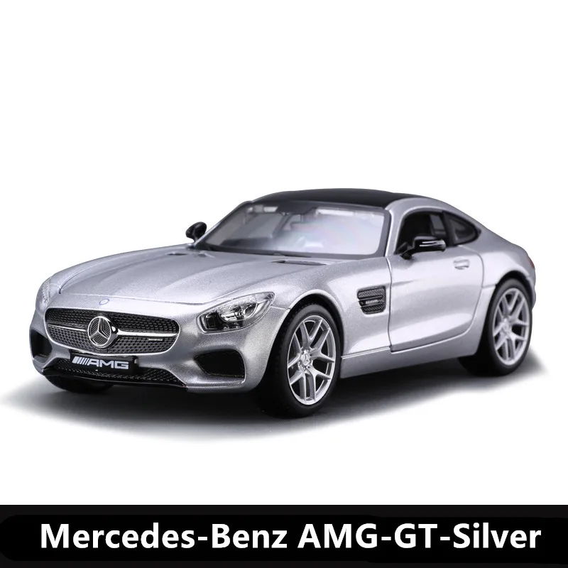 Maisto 1:24 Mercedes-Benz AMG сплав гоночный автомобиль-трансформер модель автомобиля Моделирование Украшение автомобиля коллекция Подарочная игрушка - Цвет: AMG -GT