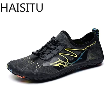 

2020 New Unisex Water Shoes Quick Dry Five Finger Swimming Shoes Men Outdoor Breathable Hiking Beach Women Lightweight Sneakers