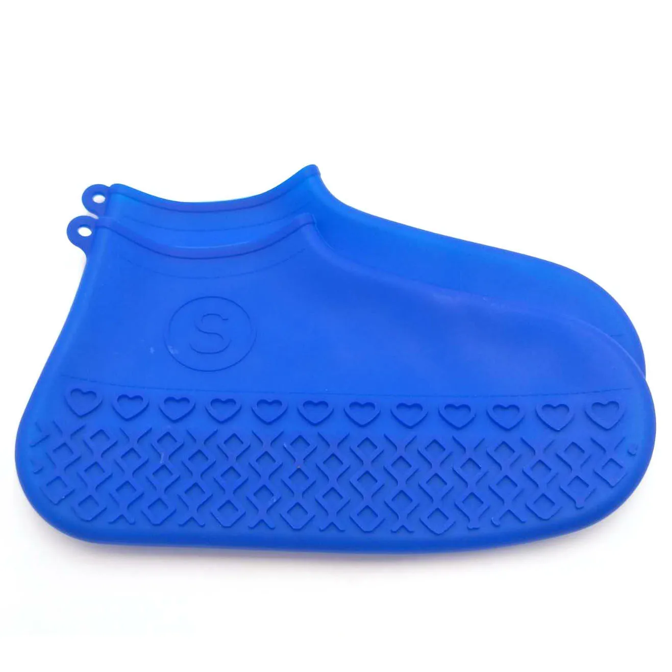 Резиновый водонепроницаемый чехол для обуви противоскользящие непромокаемые сапоги обувь покрывает женщин и мужчин уличные сапоги обувь аксессуары# n3 - Цвет: E