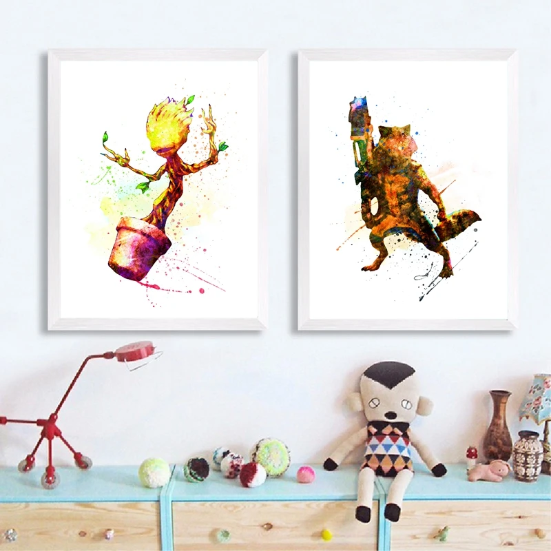 Guardians Wall Art Print Kids Room Decor