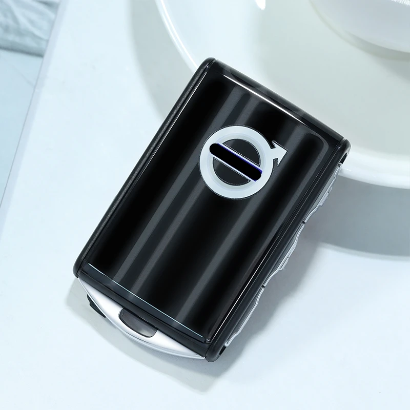 Environmental Protection Resin Key Case Shell Cover For Volvo S90 XC90 XC40 XC60 T5 T6 T8 V90 Polestar 2 Car Auto Accessories