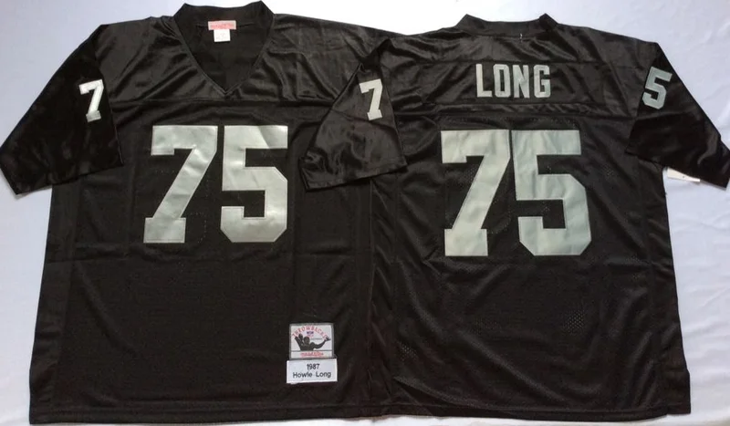 Stitiched, Окленд Howie Long lyle alzado Throwback для мужчин Джерси - Цвет: Оранжевый