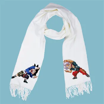 

Dragon Ball Son Goku Anime Warm Cashmere Scarf Trunks Shenron Scarf GK Action Figure Collection Model Toy M3825