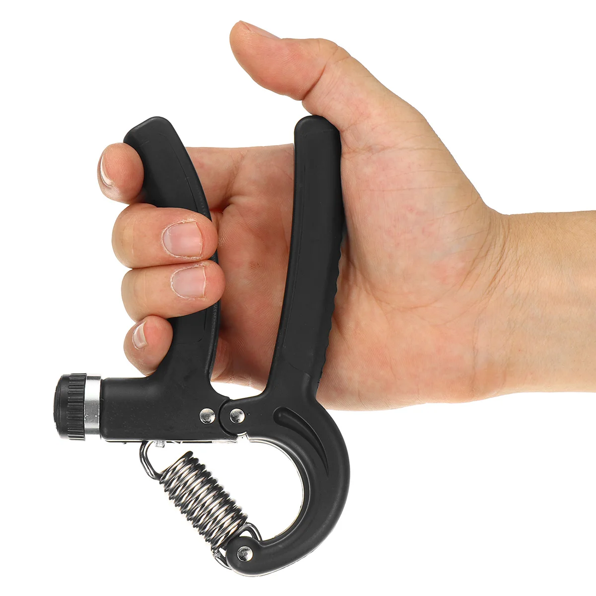 5-60Kg Adjustable Heavy Gripper Fitness Hand Exerciser Grip Wrist Training Increase Strength Spring Finger Pinch Carpal Expander