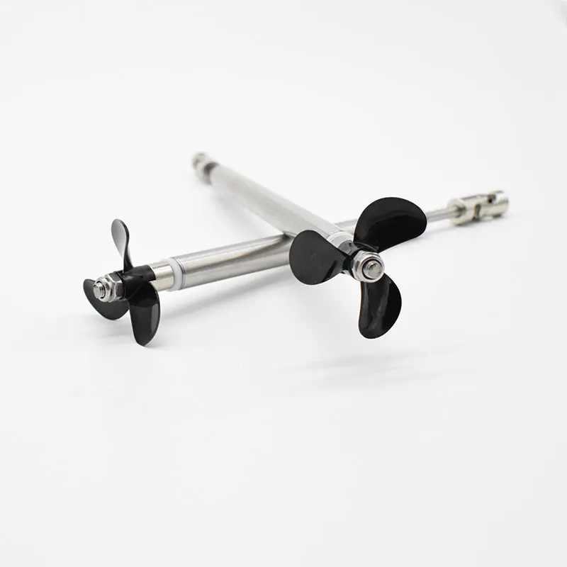 Yosoo Health Gear Albero per Barca RC da 4MM, Gruppo Albero Motore da 4MM Kit ASSE di Trasmissione in Acciaio Inossidabile Motore D36mm e Giunto Universale per Controllo Remoto