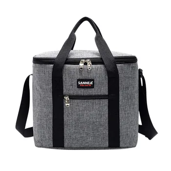 

new fashion denim lunch bag thermal food insulated bag kids women or men casual cooler thermo picnic bag thermo lunch box #10