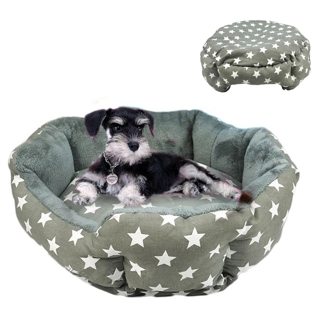 

Detachable Pet Dog Cat Bed Cat Soft Pet Sofa Mat Pet Dog House Furniture Puppy Blanket Pet Bed Movable Pillow Small Medium Dog