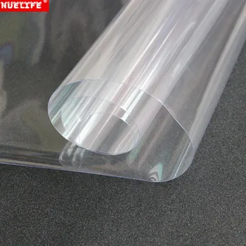 

60cm x500cm Anti-glue static cellophane colorless transparent desktop oil-proof waterproof kitchen thickened window glass film