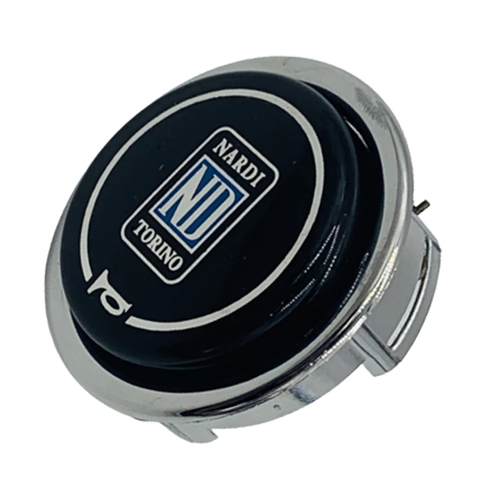 Universal Car Steering Wheel Horn Button Metal + Plastic Nd Horn Button