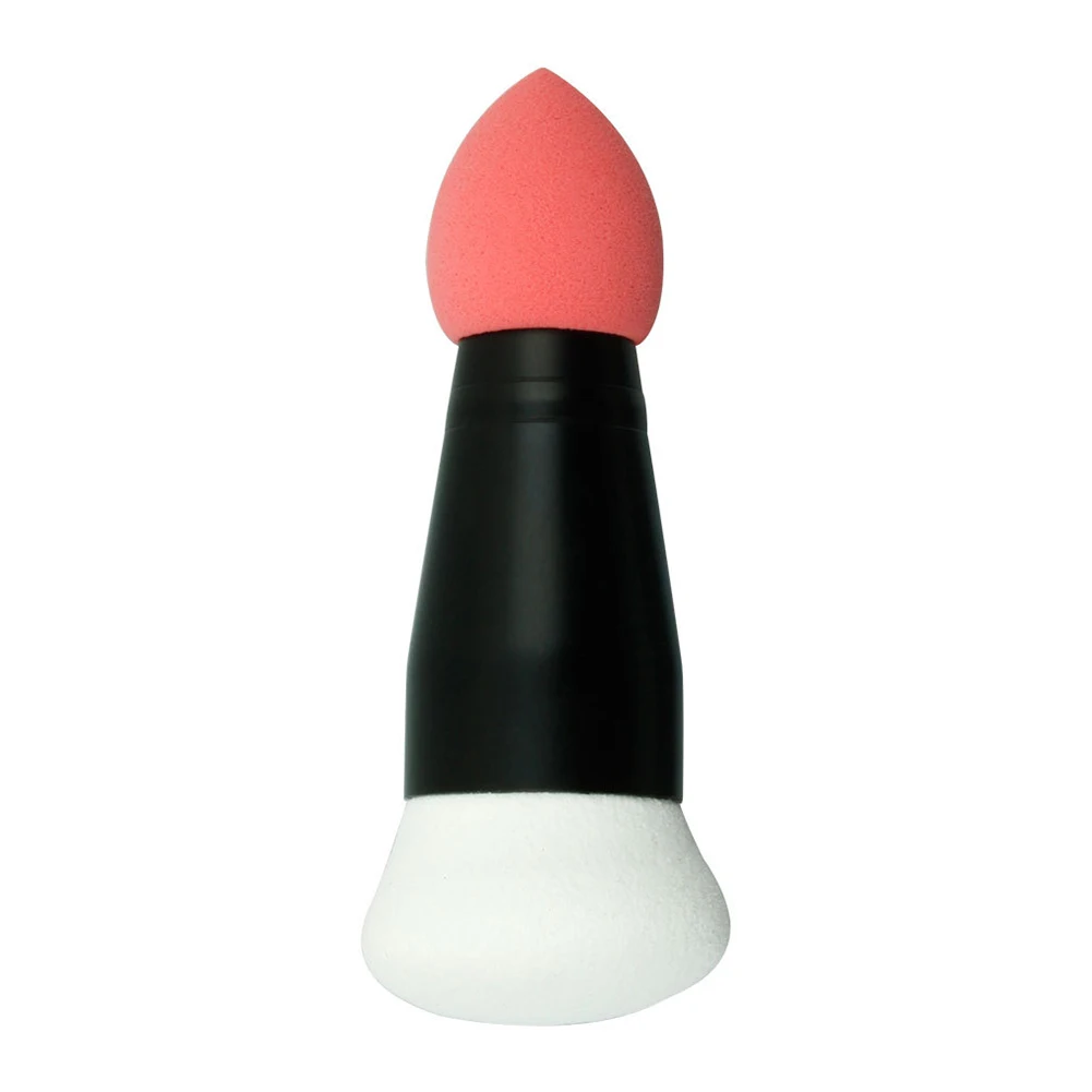 Кисть для макияжа с двойной головкой портативная основа теней для век принадлежности для макияжа для женщин