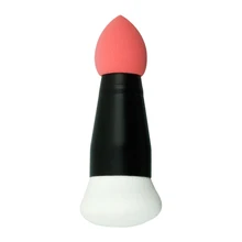 Кисть для макияжа с двойной головкой портативная основа теней для век принадлежности для макияжа для женщин