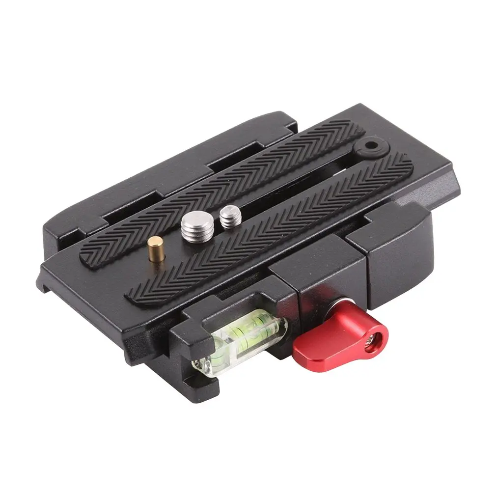 

Quick Release Plate Assembly P200Clamp Adapter for Manfrotto 577 501 500AH 701HDV Q5 Camera Tripod Aluminum Quick Release Plate