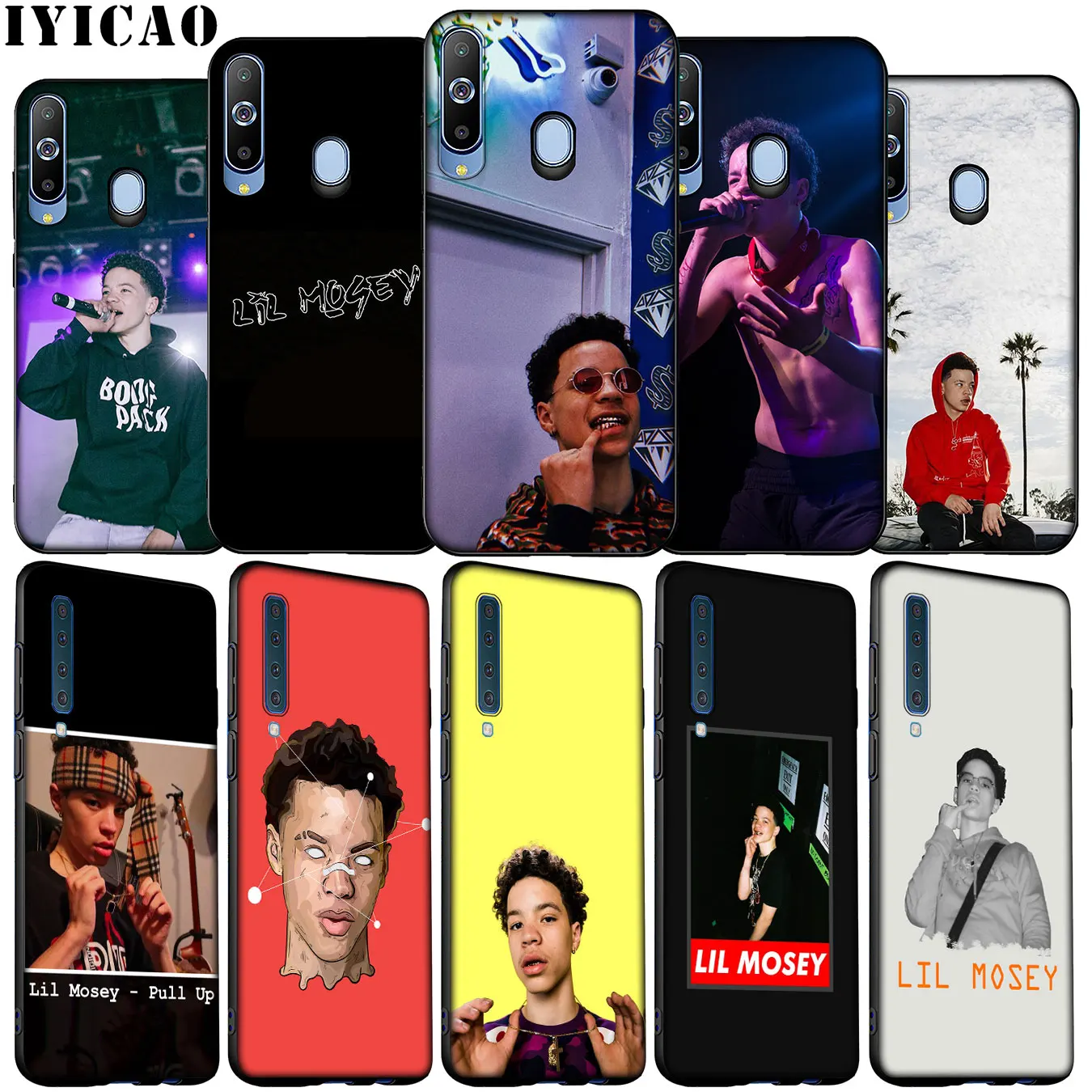 IYICAO Lil Mosey POP Hot singer Rapper Soft Silicone Case for Samsung Galaxy A70 A50 A60 A40 A30 A20 A10 M10 M20 M30 M40 A20E | Мобильные