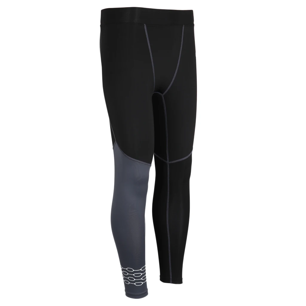 Men Compression Pants Workout Fitness Legging Tights Sports Pants Black Grey
