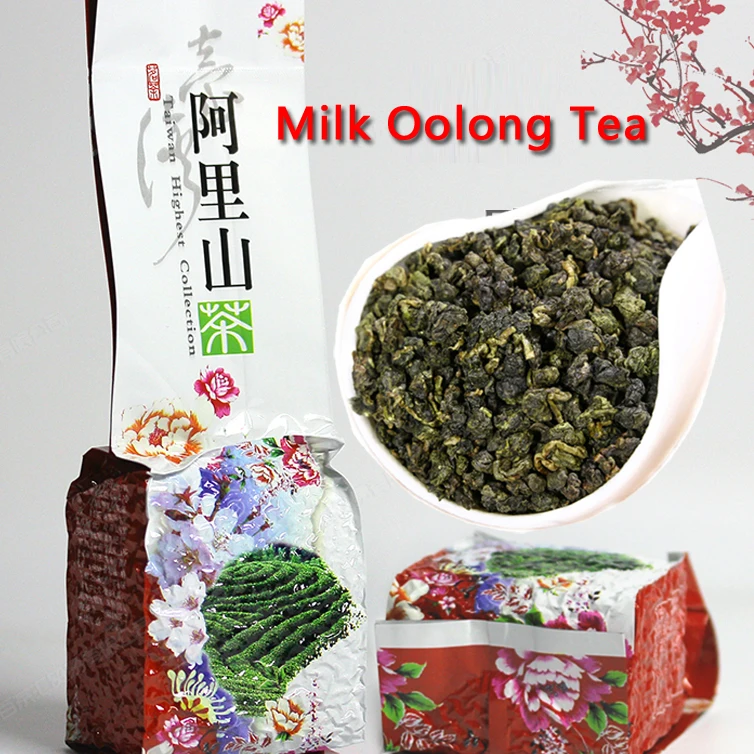Чай с молоком Oolong тайваньский Лучжоу ароматизатор Alishan Alpine Tea Jinxuan запеченный 300 г|