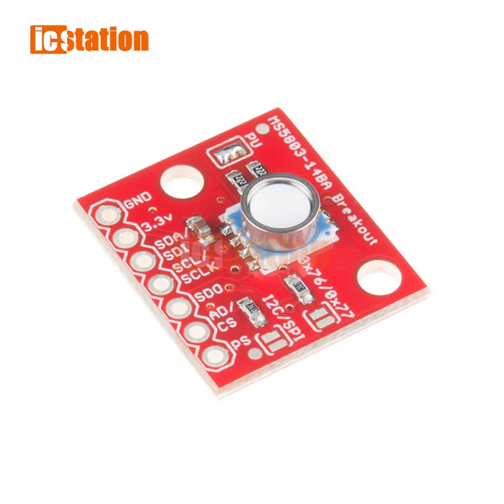 1pcs GY-MS5803-14BA Fluid Liquid Gas Pressure Sensor Breakout Module high precision for Arduino | Электроника