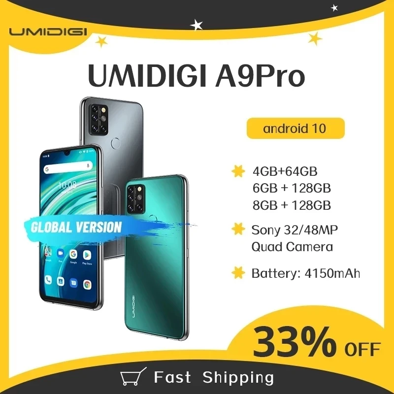 Umidigi Pro Smartphone 4 6 8gb 64 128gb Quad Camera 24mp Selfiecamera Helio P60 Octa Core 6 3 Fhd Global Version Cell Phone Cellphones Aliexpress