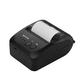 

HOT-5809DD Portable Mini Direct Thermal Printer Wireless Thermal POS Receipt Printer USB/BT Mobile Printer EU Plug