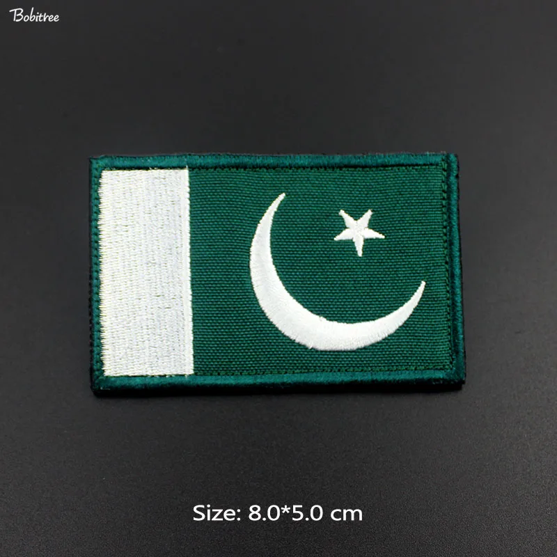 Jacket Sticker Patch Pakistan Pakistan Embroidered Flag Pakistan