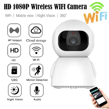 

1080P wireless wifi camera HD network home monitor Wireless security camera Intelligent remote camera 2.7 inches camera Y421