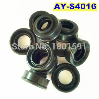 Fuel injector rubber seals 100pieces keihin multiport fuel injector service Kits AY-S4016 16.4*6.9*9mm fuel injector seals