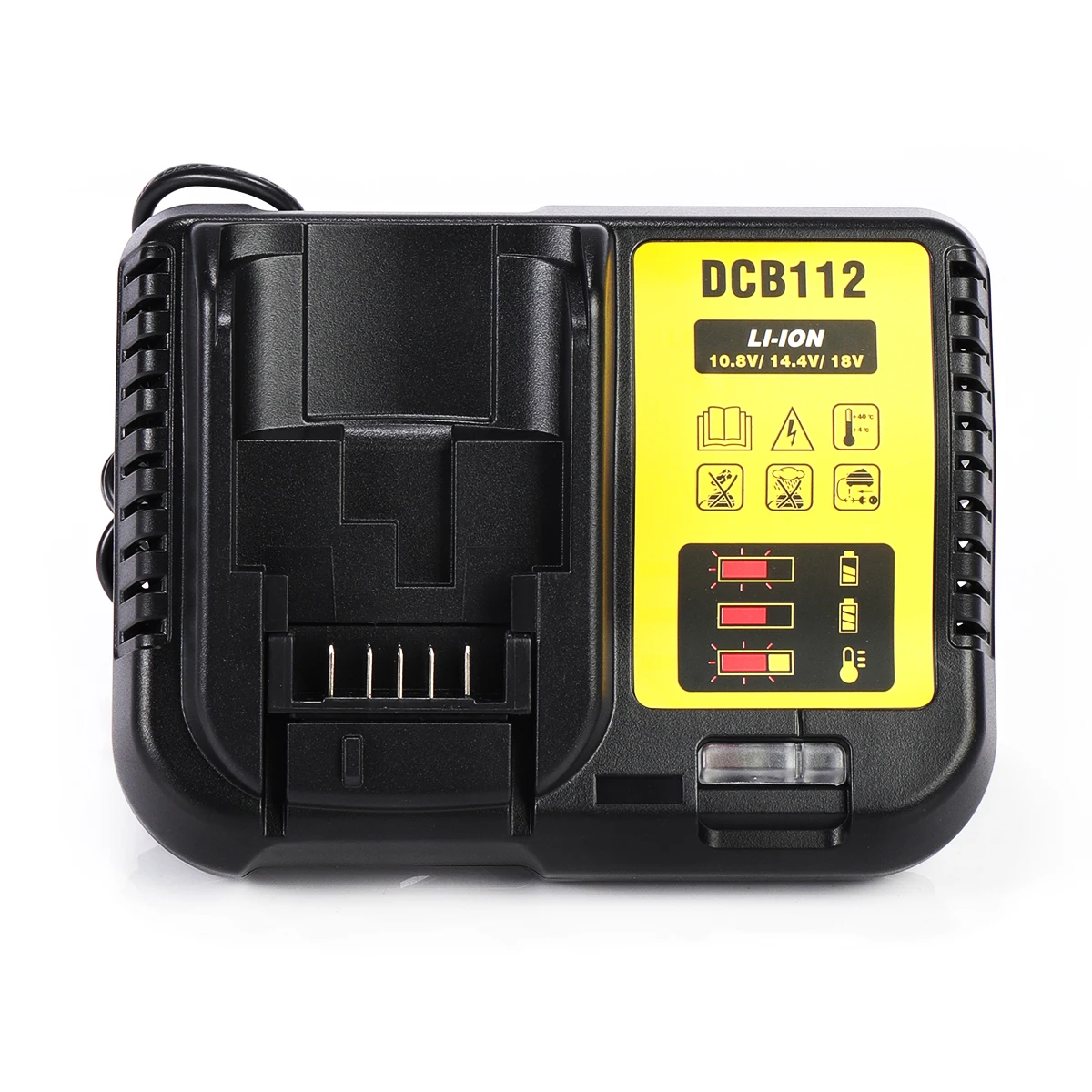 Battery Charger for Dewalt Battery 10.8V 12V 14.4V 18V 20V DCB200 DCB101 DCB115 DCB107 DCB105 DCB140 &DCB112