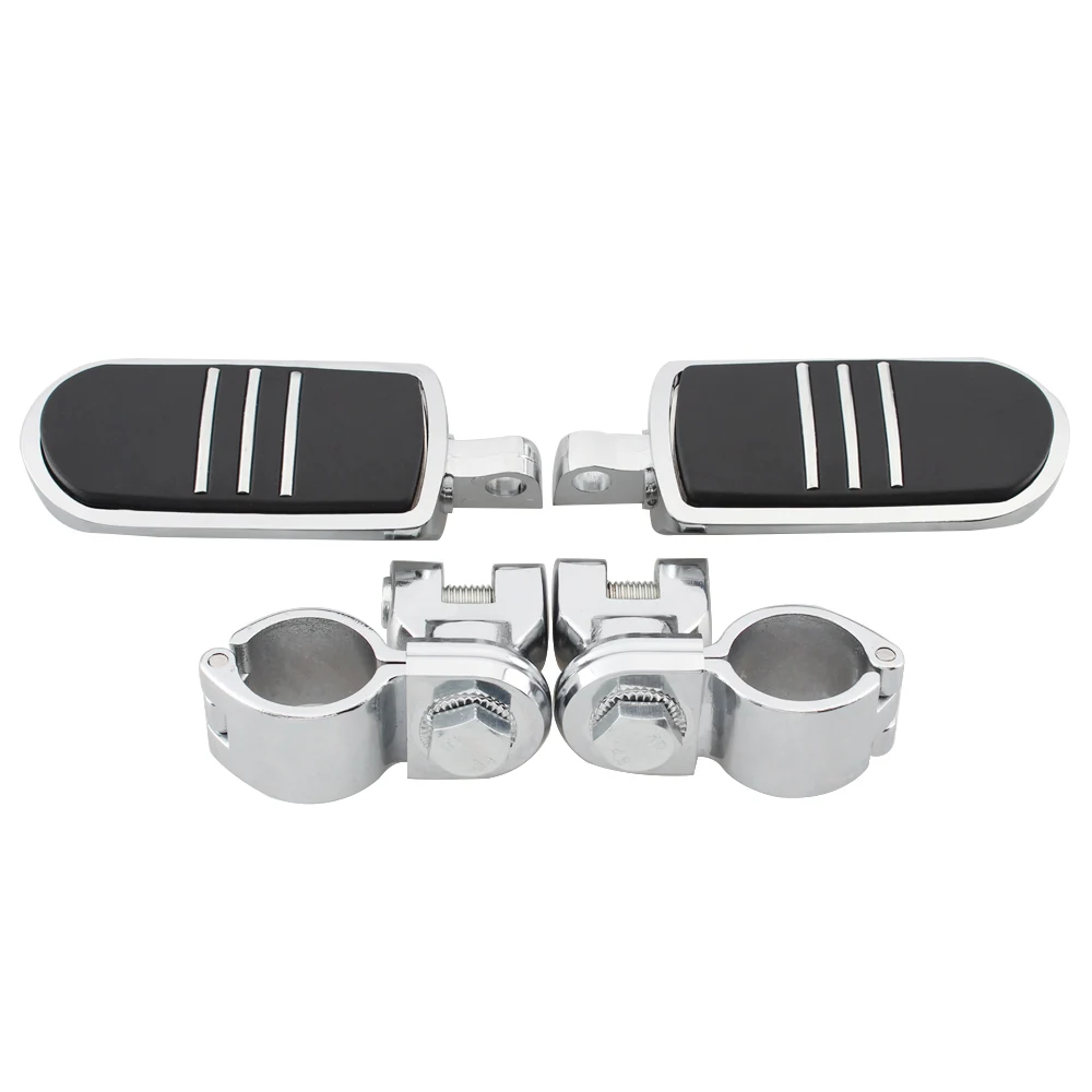Мотоциклетный ножной Peg Clevis зажим Крепление для Harley Honda Suzuki Yamaha Kawasaki Highway защита двигателя Авария Бар - Цвет: B
