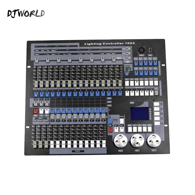 DJworld DMX консоль 1024 контроллер для освещение для сцены DMX 512 DJ контроллер оборудование международный стандарт движущийся головной свет