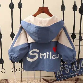 

INS HOT Baby Boys' Jackets Spring, Autumn and Winter 2-9 Years Old Print Letters Love Baby Jacket Kids Coats Outdoor Jackets