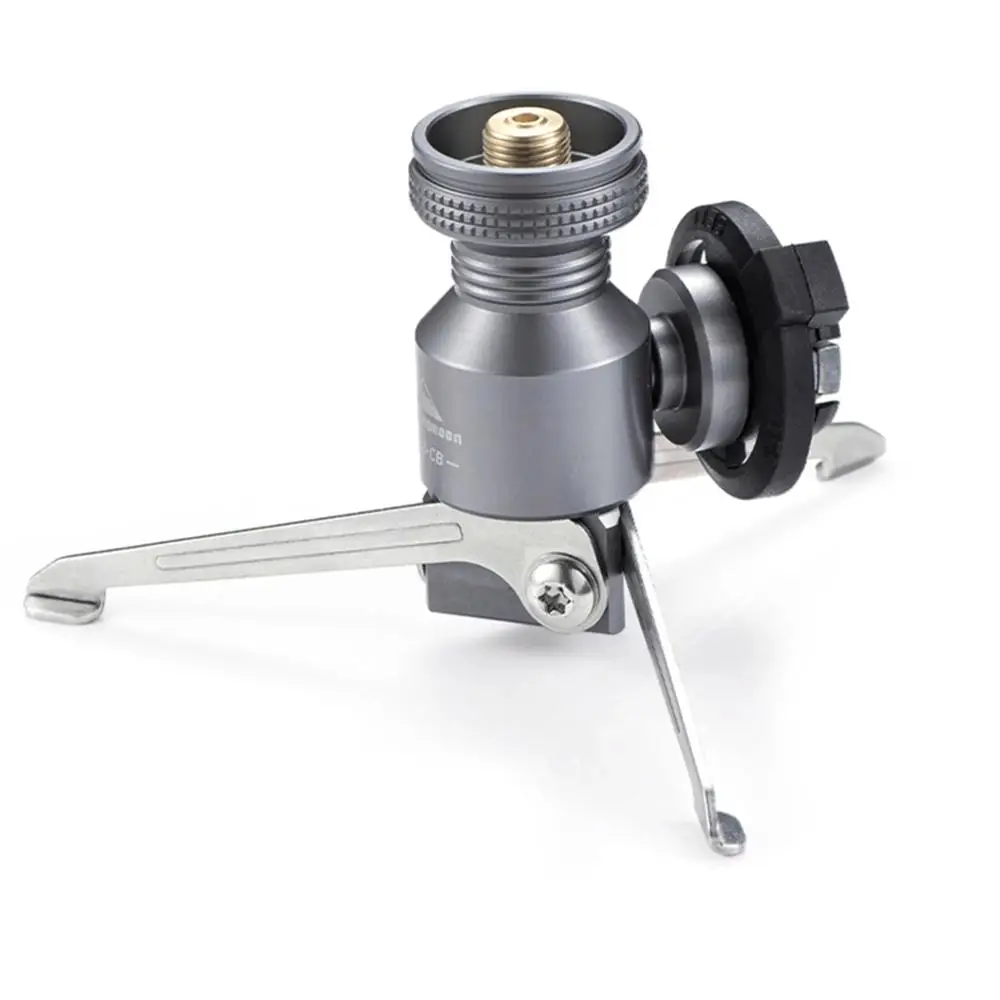 Outdoor Gas Adapter Tripod Butane Canister Adapter Collapsible Gas Stove Connector Lamp Tank Stand Camping Equipment camping gas stove camping stove gas refill adapter gas stove gas tank converter gas converter gas tank adapter gas adapter butane adapter camping stove accessories