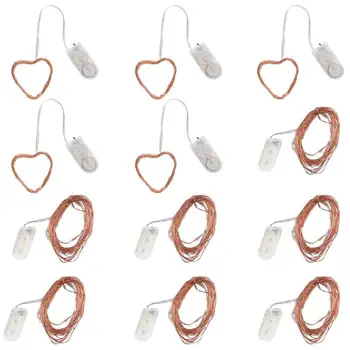 

20/30/50 LED Lamp String Fairy Copper Wire Xmas Wedding Home Garden Decor