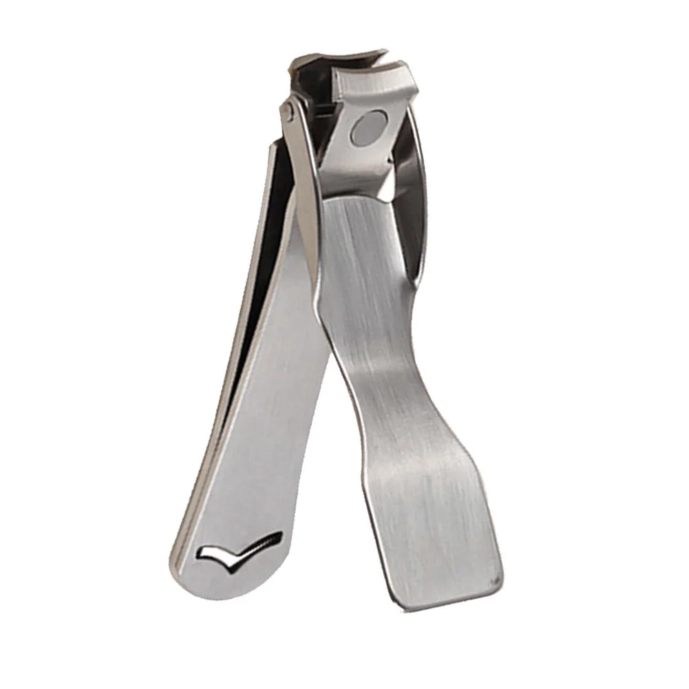 Professional Nail Clippers Splash-Proof Stainless Steel Wide Jaw Opening Manicure Fingernail Cutter Ingrown Toenail Scissors