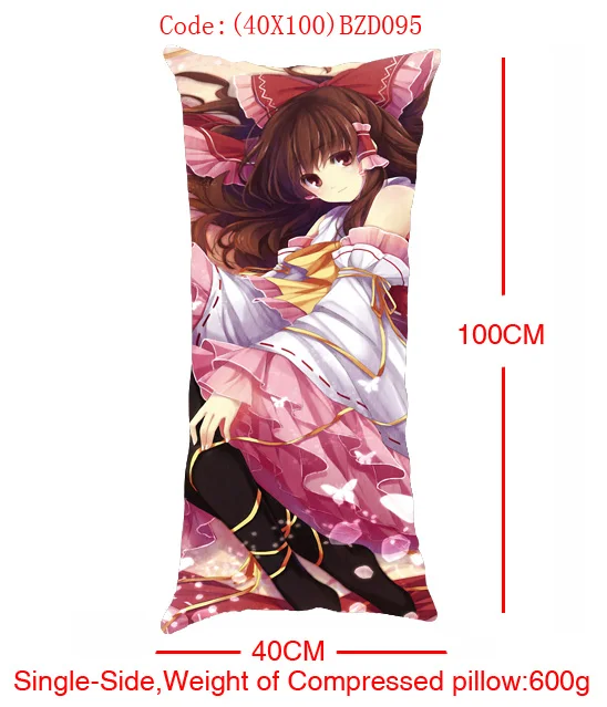 see chart TouHou Project, аниме, индивидуальный чехол для подушки, для дома, спальни, наволочка, мультяшный декоративный чехол для подушки, унисекс, Новинка - Цвет: see chart