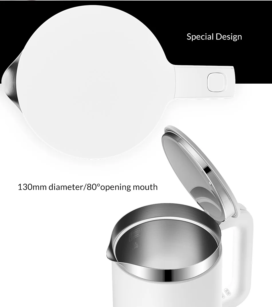 Xiaomi Mijia Electric Kettle Smart Constant Temperature Control Kitchen Water kettle samovar 1.5L Thermal Insulation Teapot
