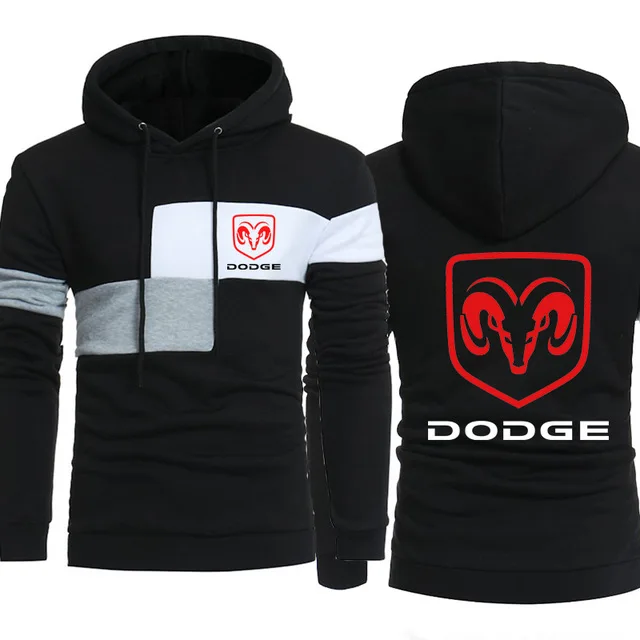 Мужские толстовки с капюшоном для Dodge Car, толстовка с принтом логотипа, весна-осень, модная мужская толстовка в стиле хип-хоп, harajuku, Повседневная Толстовка с капюшоном, флисовый спортивный костюм - Цвет: as picture