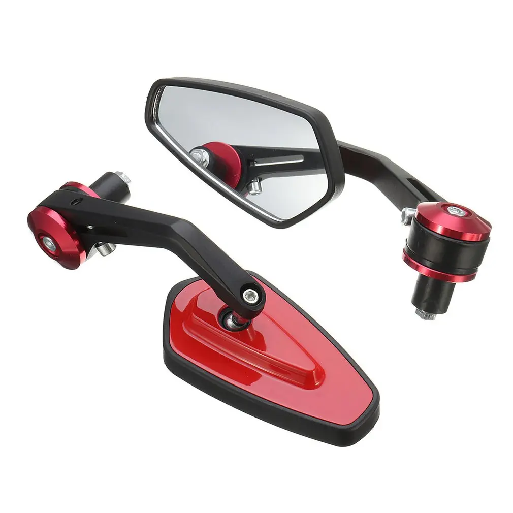 

Motorcycle Aluminum Rearview Mirror With Retro Handlebars Elegant Look Rear View Side Mirror Retro Design Motorcycle Assembly