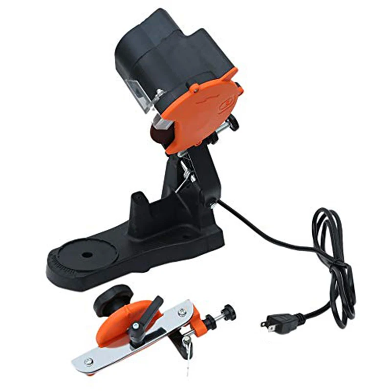 

Electric Chainsaw Sharpener Portable Bench Mounted Saw Chain Grinder Heavy Duty Sharpening Machine 85W Electric Chainsaw Sharp