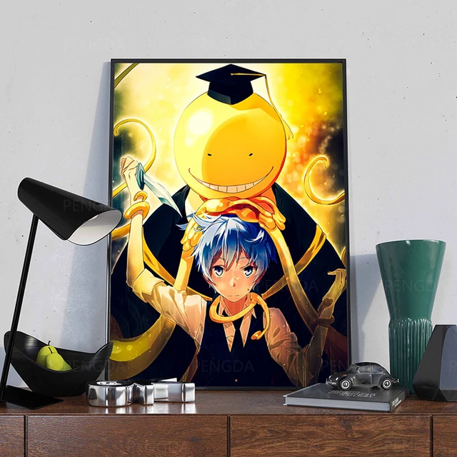 Nt802 pintura novo anime anjos da morte anime japonês presente em  quadrinhos cartaz impressão da arte da parede imagem da lona sala de estar  decoração casa - AliExpress