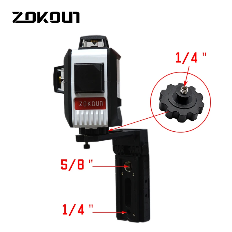 Zokoun 1/4 "и 5/8" супер сильный складной доступный винт фиксирующий ок Магнитный