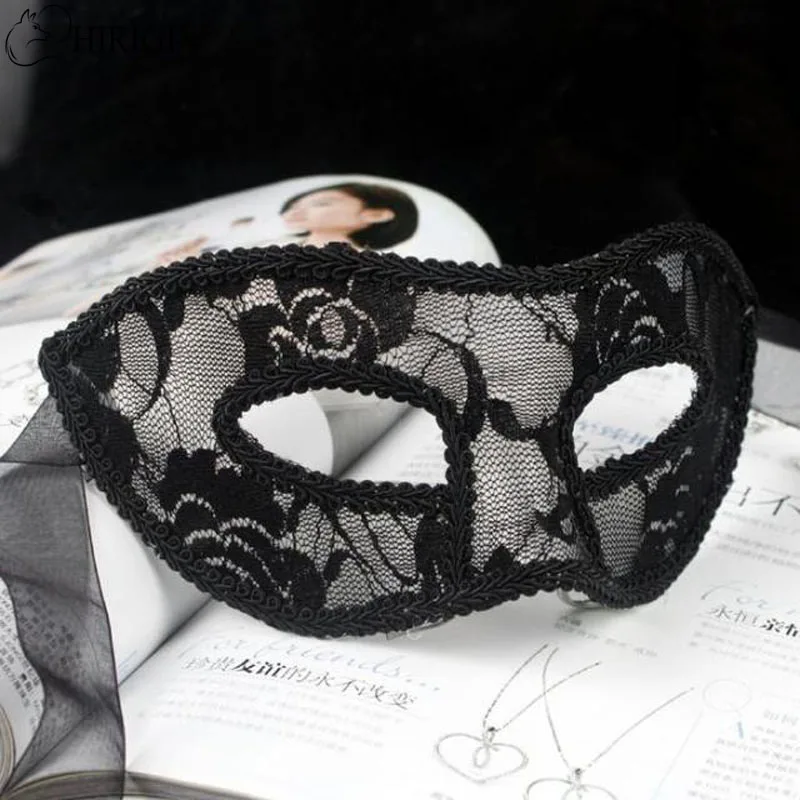 Black Red White Women Sexy Lace Eye Mask Party Masks For Masquerade Halloween Venetian Masquerade Masks masquerade mask