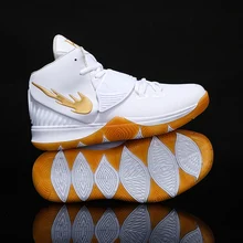 Uptempo Kyrie 6 мужские баскетбольные кроссовки, светильник, сетчатые кроссовки для мальчиков в стиле ретро, 1 Обувь, большие размеры 46, спортивные ботинки, обувь Lebron