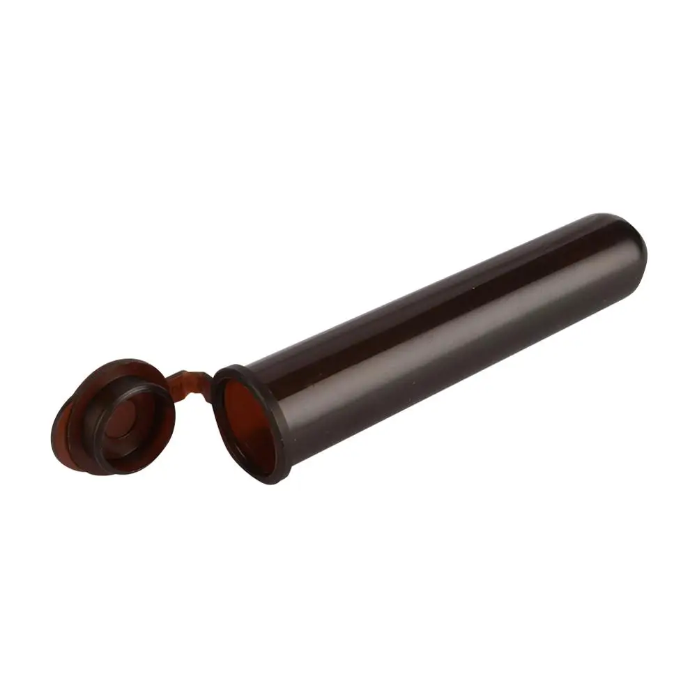 50 Pcs 10ml Plastic Brown Centrifuge Tube With ScaleCentrifugal Tube Snap Cap Round Bottom Sample Vial Laboratory Test Tool