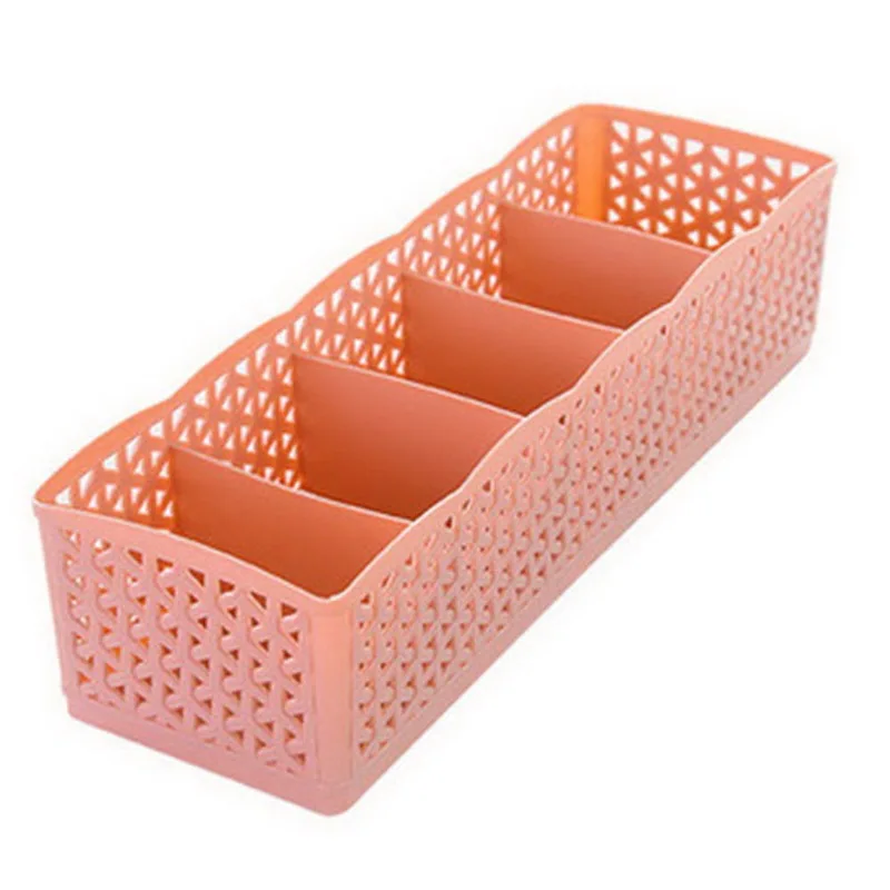 N 26.5x8x6.5cm 5 сетки макияж Органайзер Чехол Нижнее белье и носки шкаф для хранения коробки органайзер для Woemn девочек домашняя комната контейнер - Цвет: N 26.5x8x6.5cm