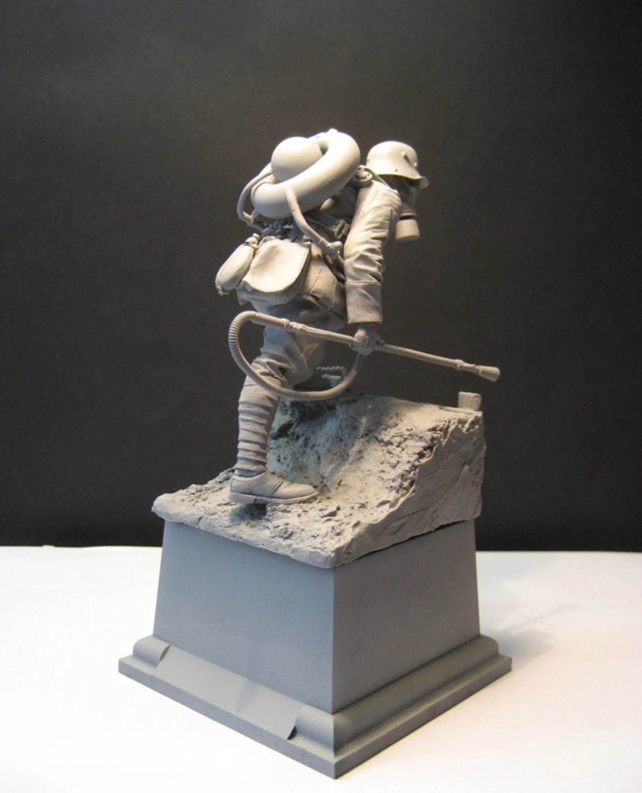 1/16 Resin Model Figure GK Military theme Unassembled and unpainted kit model building kits resin model kit action figure kit