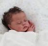 NPK 18inch Reborn Doll Kit Delilah Lifeike fresh color Soft DIY Doll Parts 1
