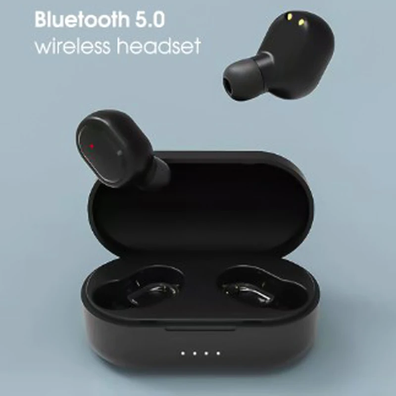 Sport M1 Bluetooth Headsets Wireless Earbuds 5 0 TWS Earphone Noise Cancelling Mic for iPhone Xiaomi Huawei Samsung