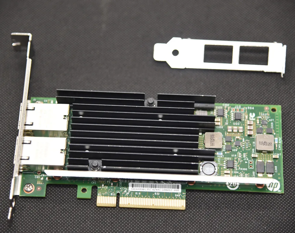 

HP 716589-001 717708-001 561T Dual Port RJ-45 10GB NIC PCIe x8 Network Card