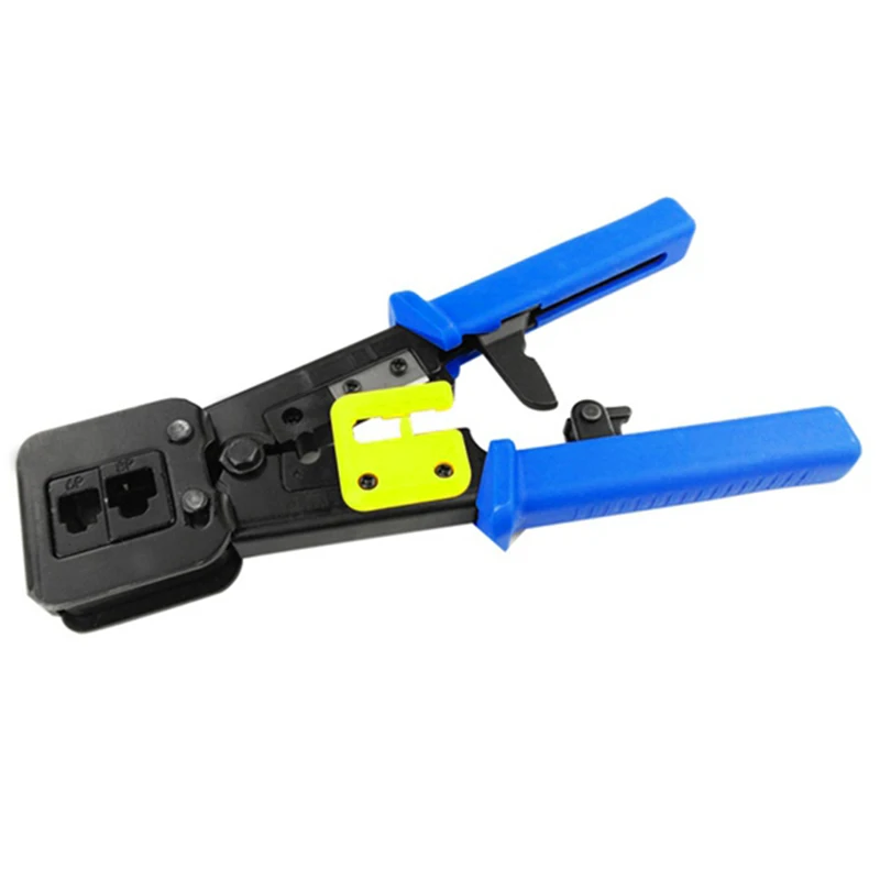 Ez Rj45 обжимной инструмент для Cat 5 / 6 сквозные разъемы Ethernet кабеля трещотка кабель