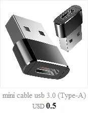 1 шт. мини-конвертеры адаптер для huawei P9 USB-C type-C к Micro USB адаптер для зарядки данных оптовый поставщик дропшиппинг